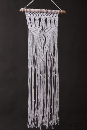 Macramé dekorácia na stenu