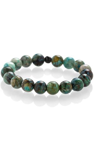 Chryzokol - náramok black