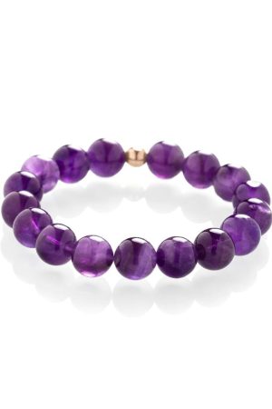 Tmavý ametyst rose gold