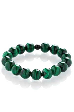 Malachit - náramok black