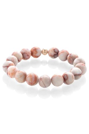 Pavučinový mramor - náramok