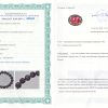 Charoit náramok: certifikát pravosti referenčnej vzorky - nie je súčasťou predaja