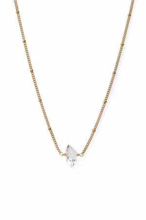 Krištáľ Herkimer diamond dámsky náhrdelník