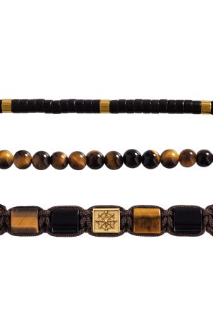 Pánsky set náramkov 2+1 Dharma Royal