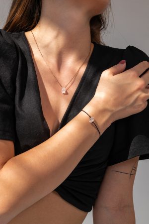 Dámsky náhrdelník Krištáľ Herkimer diamond