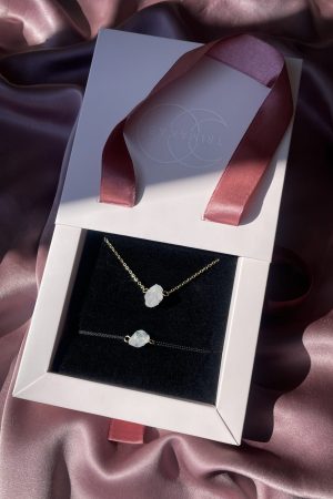 Krištáľ sada šperkov