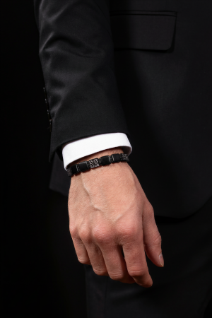 Pánsky náramok Dharma Onyx