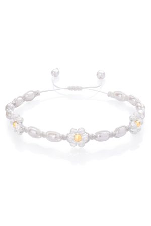 Kvetinový náramok Mesačný kameň – Fleur Eterna