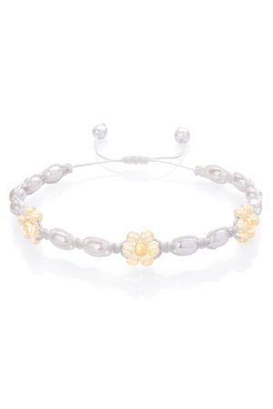 Kvetinový náramok Citrín – Fleur Eterna