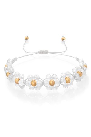 Náramok s kvetmi z Mesačného kameňa – Fleur Eterna