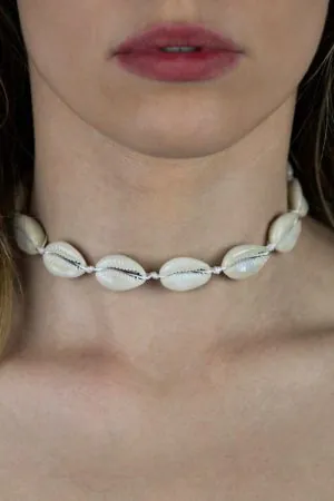 Mušličkový náhrdelník natural